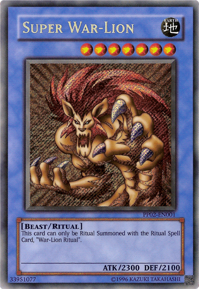 Super War-Lion [PP02-EN001] Secret Rare – Media Reload