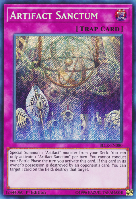 Artifact Sanctum [BLLR-EN080] Secret Rare  Media Reload