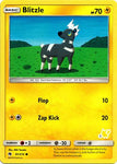Blitzle (81/214) (Pikachu Stamp #1) [Battle Academy 2020]