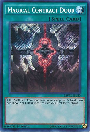 Magical Contract Door [MVP1-ENS20] Secret Rare – Media Reload