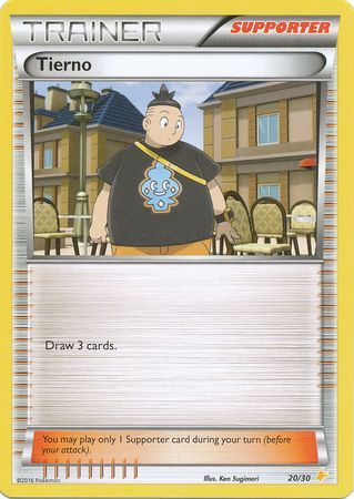 Tierno (20/30) [XY: Trainer Kit 3