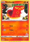 Sizzlipede (046/264) (Cinderace Stamp #14) [Battle Academy 2022]