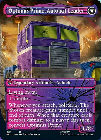 Optimus Prime, Hero // Optimus Prime, Autobot Leader (Shattered Glass) – Media Reload