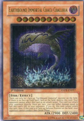 unkillable yugioh cards YU-GI-OH! - Roar of The Earthbound Immortal - LED5-EN057 - Common - 1st Edition Mint / near mint condition trading card YU-GI-OH! - Earthbound Immortal Wiraqocha