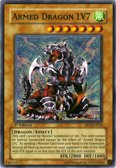 Armed Dragon LV7 [DP2-EN012] Super Rare – Media Reload