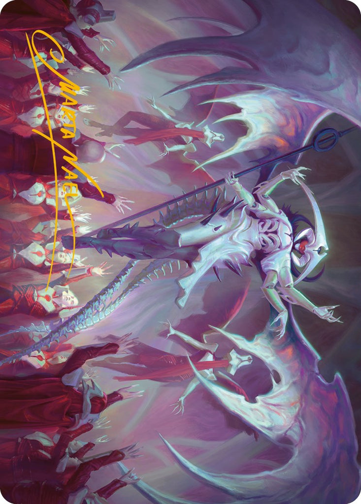 mtg signed art cards phyrexia all will be one MTG The Fair Basilica Art Card Signature Gold Stamp Phyrexia All Will Be One NM