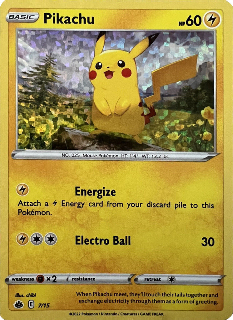Pikachu (7/15) [McDonald's Promos: Match Battle] – Media Reload
