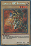 Elemental HERO Sparkman (Alternate Art) [LCGX-EN007] Secret Rare