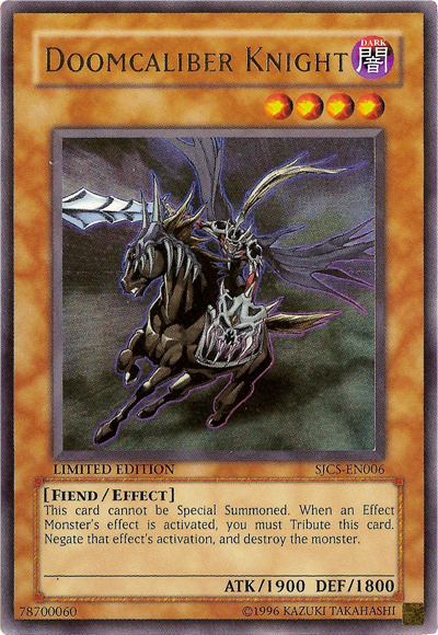 Doomcaliber Knight [SJCS-EN006] Ultra Rare – Media Reload