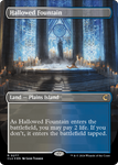 Hallowed Fountain (Borderless) [Ravnica: Clue Edition]