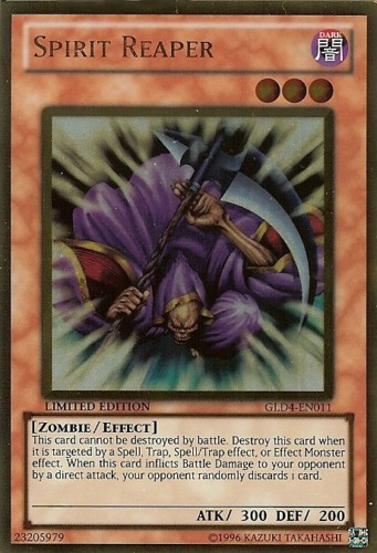 Spirit Reaper [GLD4-EN011] Gold Rare – Media Reload