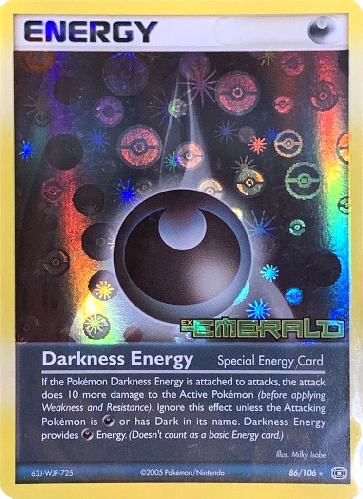Darkness Energy (86/106) (Stamped) [EX: Emerald] – Media Reload