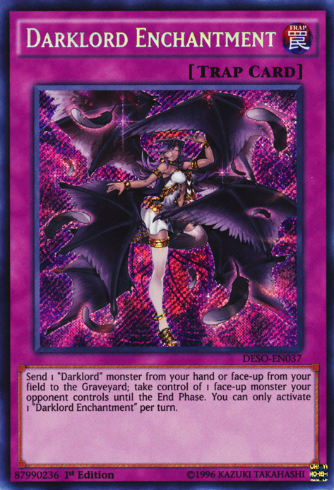 darklord monsters Darklord Enchantment [DESO-EN037] Secret Rare – Media Reload