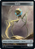 Myr // Servo Double-Sided Token [The Brothers' War Commander Tokens]