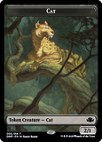 Elephant // Cat (003) Double-Sided Token [Dominaria Remastered Tokens]