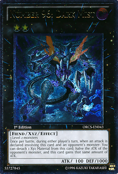 Number 96: Dark Mist [ORCS-EN043] Ultimate Rare – Media Reload