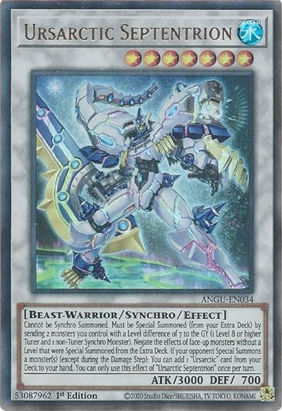 yugioh ursarctic cards Grand Chariot Ancient Guardians | Yu-Gi-Oh! or Special Summon Ursarctic Mikbilis - ANGU-EN029 Super