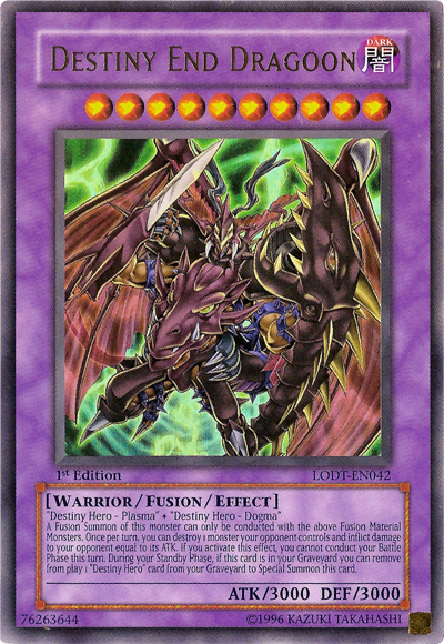 Dragoon D-END ウルトラ Destiny End Dragoon [LODT-EN042] Ultra Rare – Media Reload