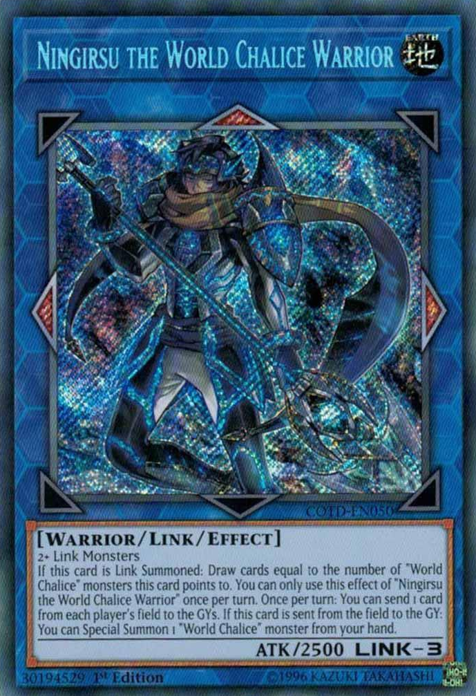 yugioh world chalice cards Ib the Justiciar - DANE-EN035 - Secret Rare Card - 1st E If this card is sent from the field to the GY My World Chalice Yugioh Deck