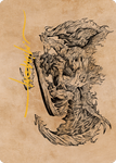 Miirym, Sentinel Wyrm Art Card (Gold-Stamped Signature) [Commander Legends: Battle for Baldur's Gate Art Series]