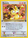 Meowth (62/82) [Team Rocket 1st Edition]