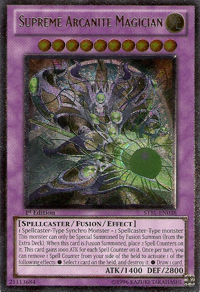 yugioh arcanite magician deck Supreme Arcanite Magician [STBL-EN038] Ultimate Rare – Media Reload