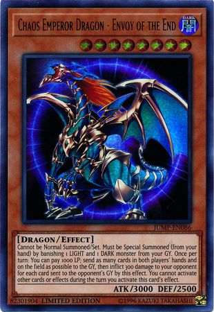 遊戯王OCG デュエルモンスターズ Chaos Emperor Dragon - Envoy of the End Chaos Emperor Dragon - Envoy of the End Card Profile : Official