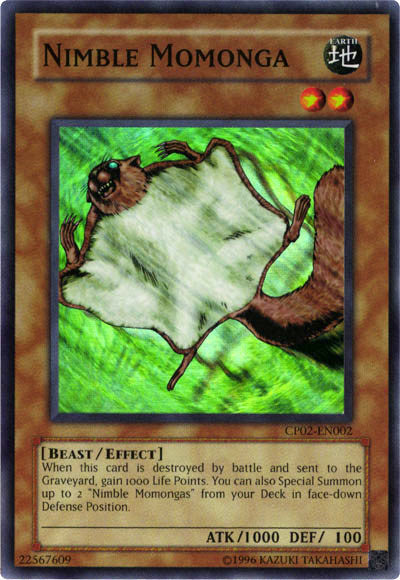 yugioh legendary exodia deck Nimble Momonga [CP02-EN002] Super Rare – Media Reload