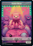 Teddy Bear // Food (011) Double-Sided Token [Unfinity Tokens]