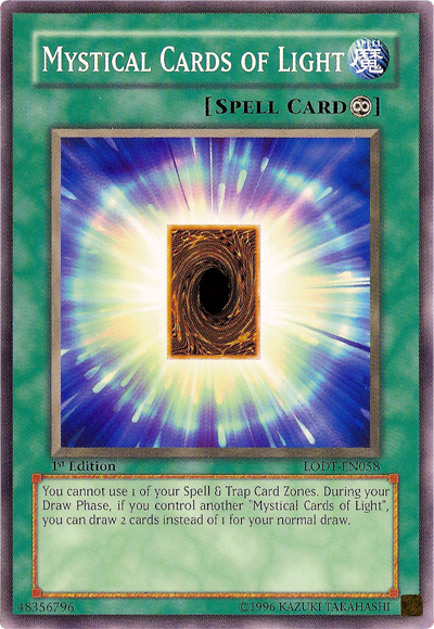 yugioh card rarity guide with pictures Mystical Cards of Light [LODT-EN058] Common – Media Reload