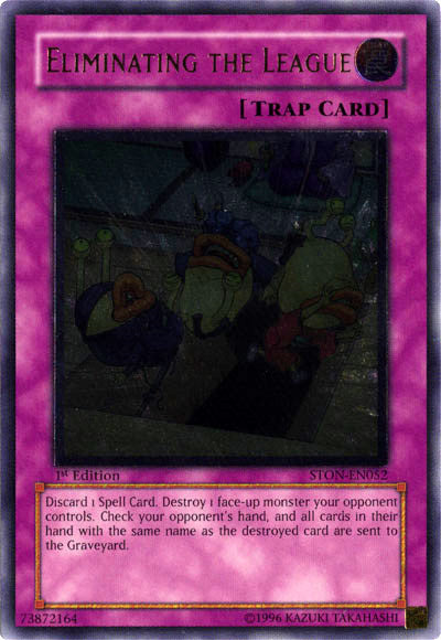 Eliminating the League [STON-EN052] Ultimate Rare – Media Reload