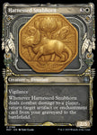 Harnessed Snubhorn (Showcase Halo Foil) [March of the Machine: The Aftermath]