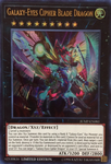 Galaxy-Eyes Cipher Blade Dragon [JUMP-EN081] Ultra Rare