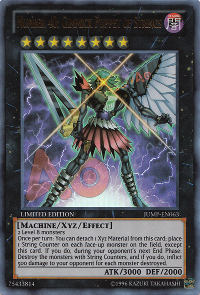 Number 40: Gimmick Puppet of Strings [JUMP-EN063] Ultra Rare – Media Reload