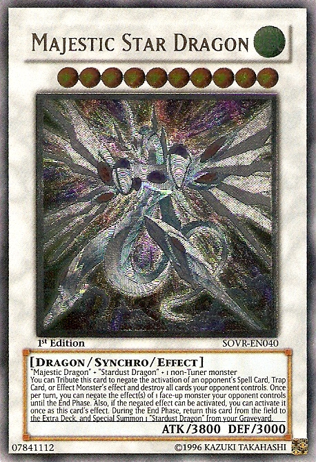 yugioh majestic star dragon deck Amazon.com: Yu-Gi-Oh! - (CT06-EN003) - 2009 Collectors Tins - Limited Edition and destroy all cards your opponent controls Majestic Star Dragon - Legendary