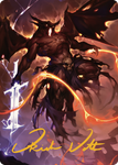 Balor Art Card (Gold-Stamped Signature) [Commander Legends: Battle for Baldur's Gate Art Series]