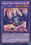 Garura, Wings of Resonant Life [MP23-EN148] Prismatic Secret Rare