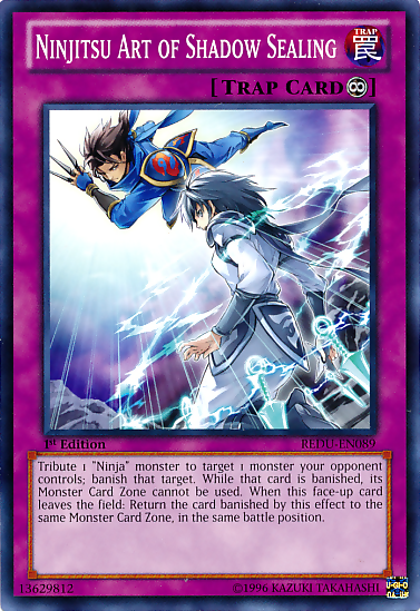 Ninjitsu Art of Shadow Sealing [REDU-EN089] Common – Media Reload