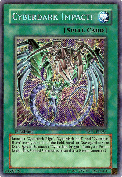 yugioh legendary decks 2 review Cyberdark Impact! [TAEV-EN054] Secret Rare – Media Reload