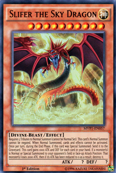 Slifer the Sky Dragon [MVP1-EN057] Ultra Rare – Media Reload