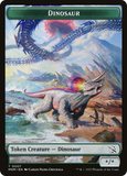Phyrexian Myr // Dinosaur Double-Sided Token [March of the Machine Tokens]