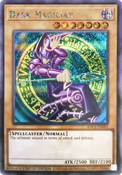Dark Magician (Adidas Exclusive) [ADC1-EN001] Prismatic