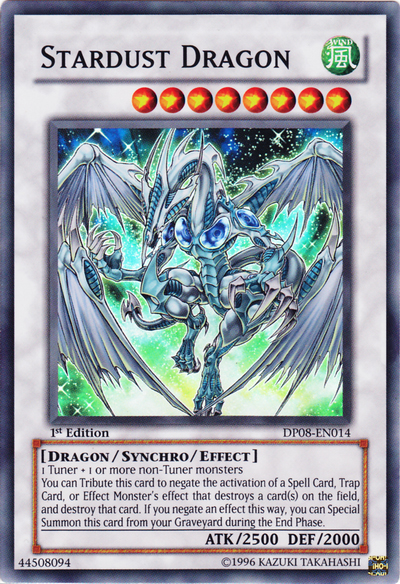 Stardust Dragon [DP08-EN014] Super Rare – Media Reload
