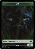 Zombie // Cat (008) Double-Sided Token [Dominaria Remastered Tokens]