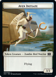 Boar // Aven Initiate Double-Sided Token [Double Masters 2022 Tokens]