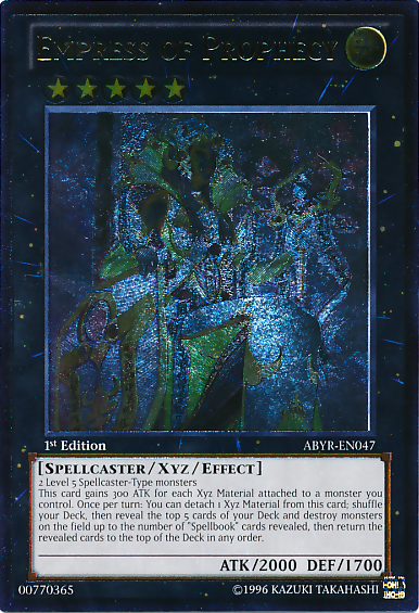 Empress of Prophecy (UTR) [ABYR-EN047] Ultimate Rare – Media Reload